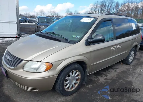 2003 Chrysler Town & Country Ex from USA, damaged, VIN 2C8GP74LX3R147703